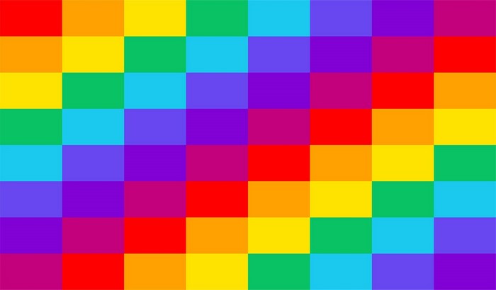Colorful abstract grid pattern