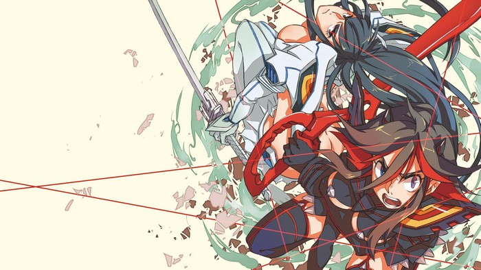 Matoi Ryuuko and Kiryuin Satsuki from Kill la Kill
