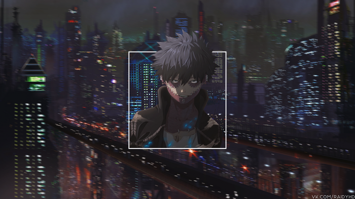 4K Dabi from My Hero Academia Anime