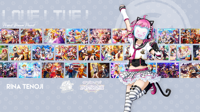 Rina Tenoji from Love Live! Perfect Dream Project