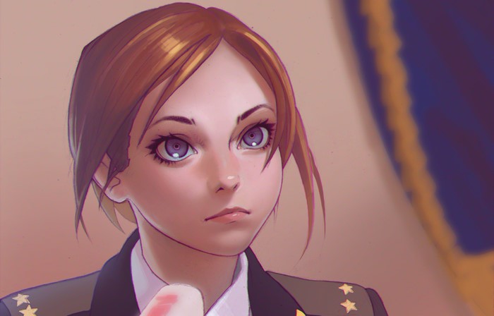 Natalia Poklonskaya by Ilya Kuvshinov