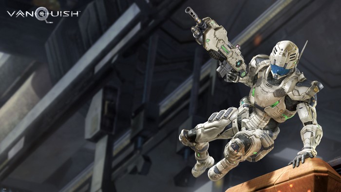4K Vanquish video game character