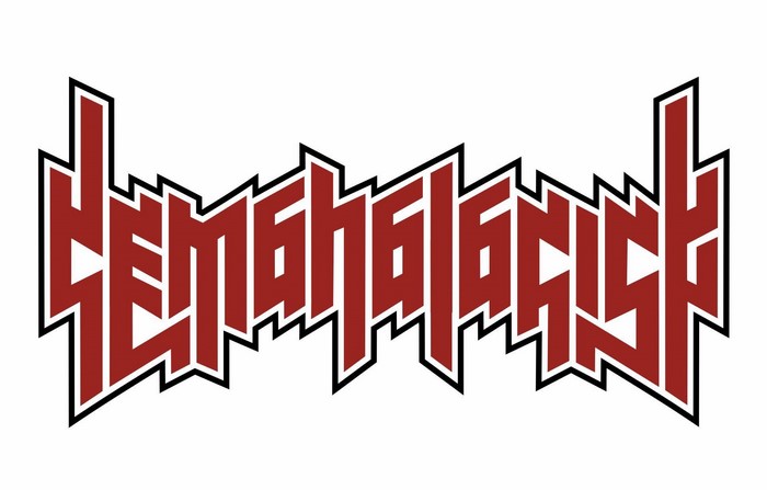 CHEMAHALACHIST thrash metal typography