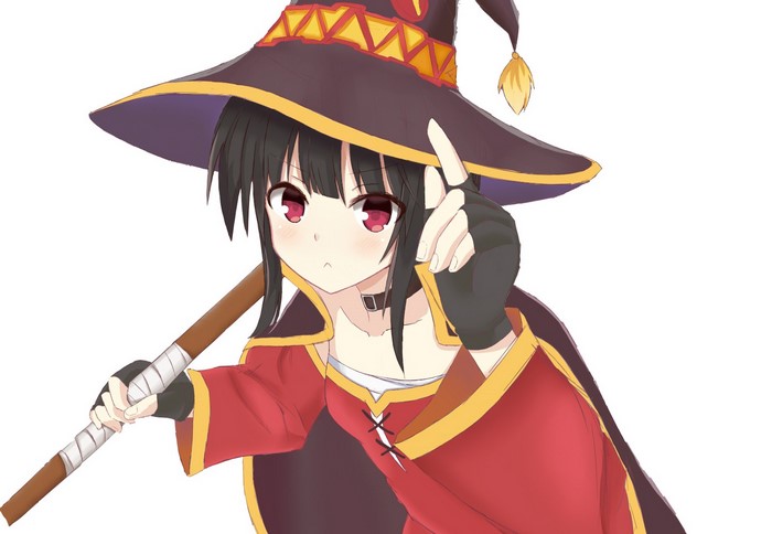 Megumin from Kono Subarashii Sekai ni Shukufuku wo!