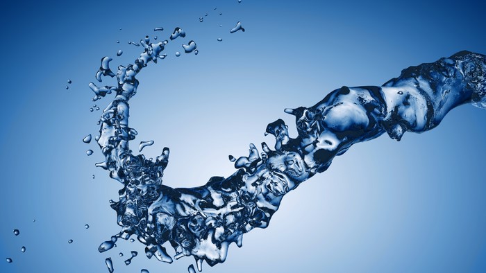 4K Abstract Water Splash
