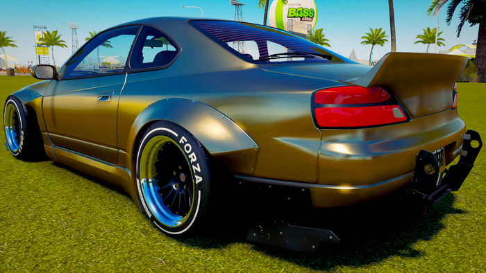 Nissan Silvia S15 drift car in Forza Horizon 3