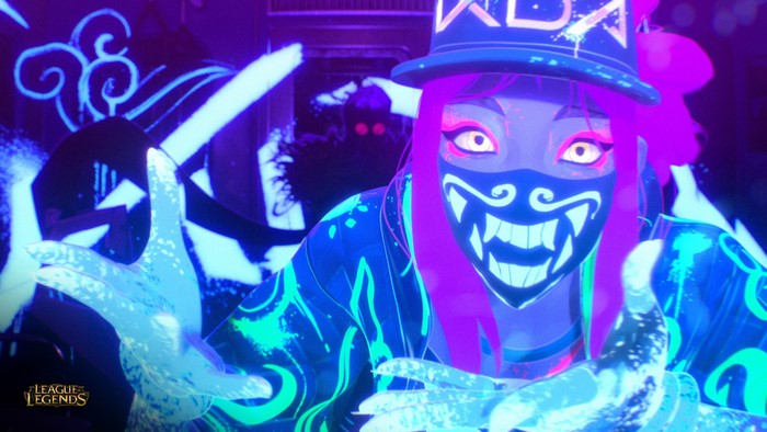 Akali from League of Legends K/DA