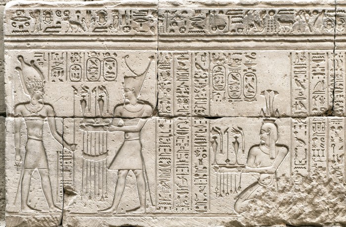 4K Hieroglyphics in Luxor, Egypt