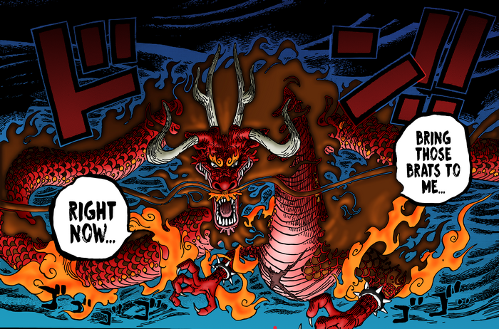 Kaidou "Hundred Beasts" from One Piece