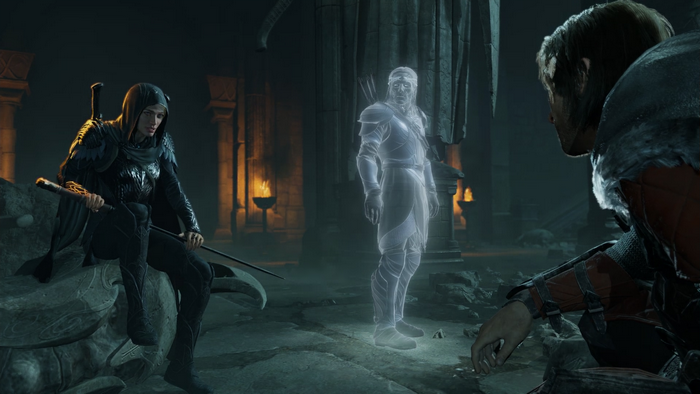 Talion and Celebrimbor from Middle-earth: Shadow of War