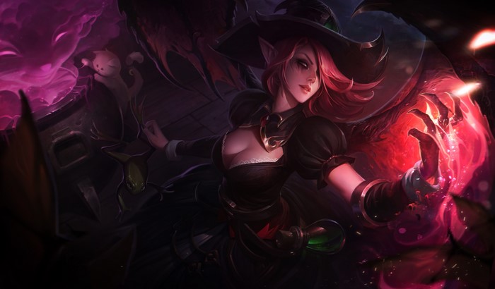 4K League of Legends Witch Skin