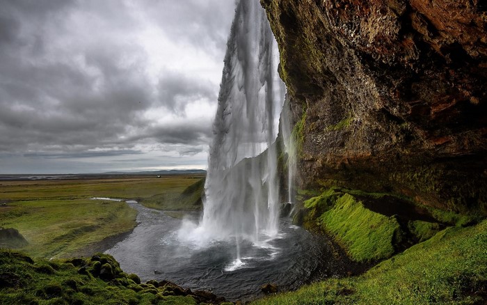 Seljalandsfoss Waterfall in Iceland