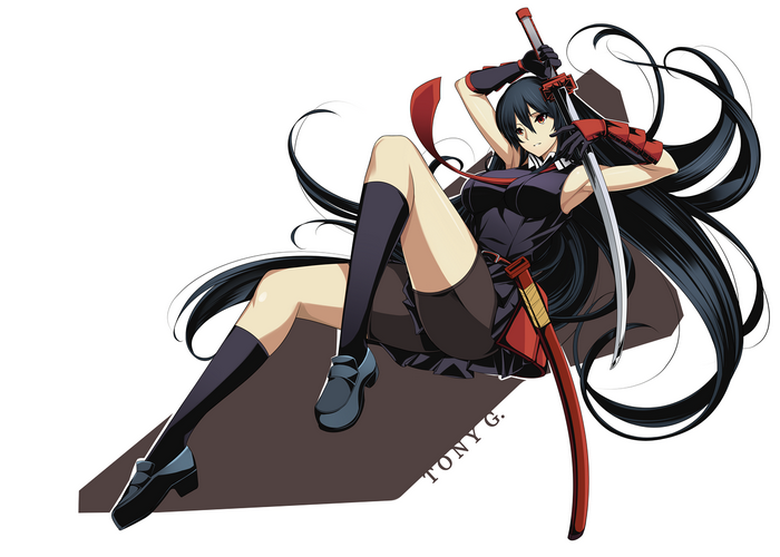 Akame from Akame ga Kill! with Katana