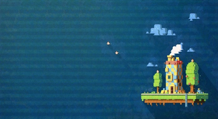 Fez video game art