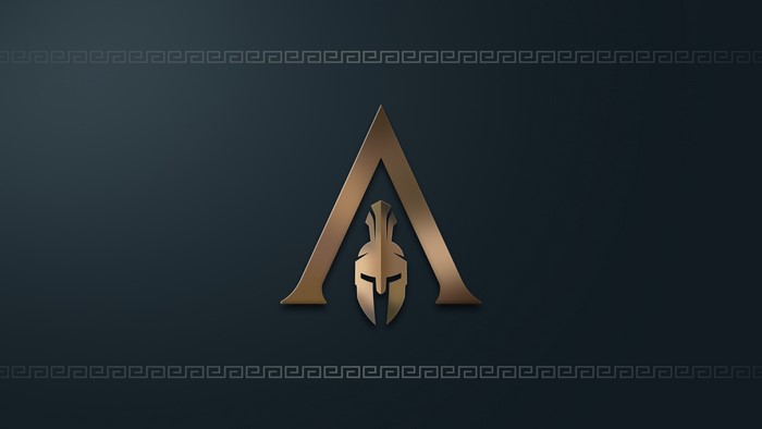 Assassin's Creed Odyssey Spartan Logo 4K
