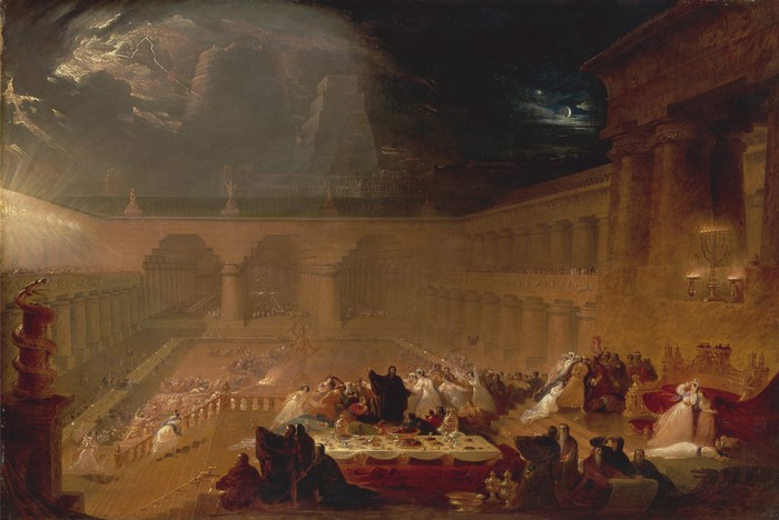 Belshazzar's Feast by John Martin, 1821