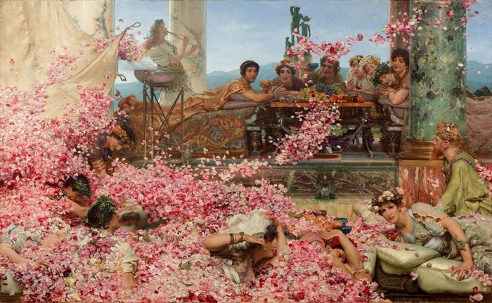 The Roses of Heliogabalus by Lawrence Alma-Tadema