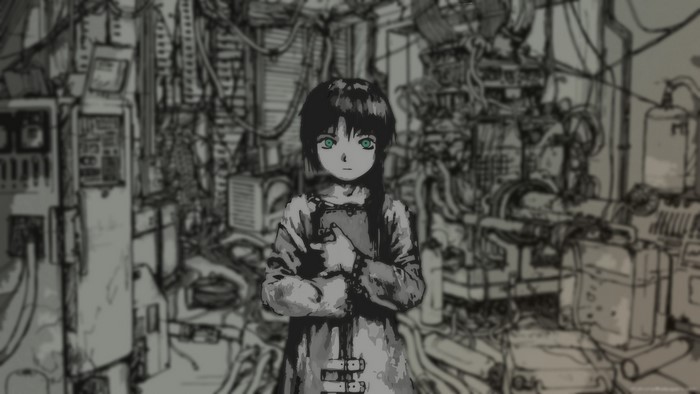 Lain Iwakura from Serial Experiments Lain