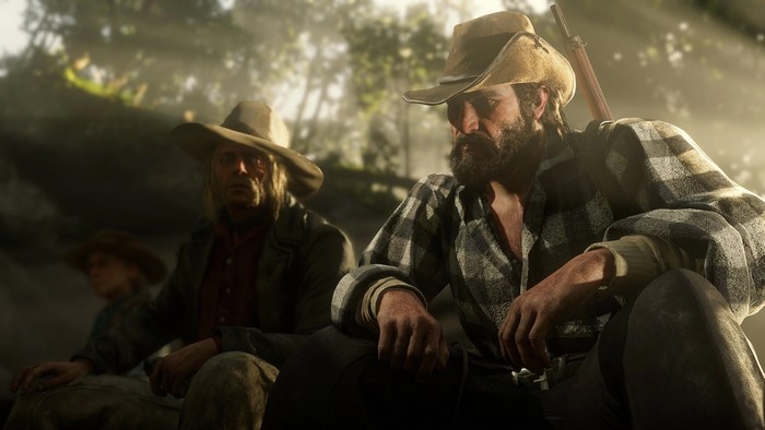 Red Dead Redemption 2 Cowboys in Natural Light