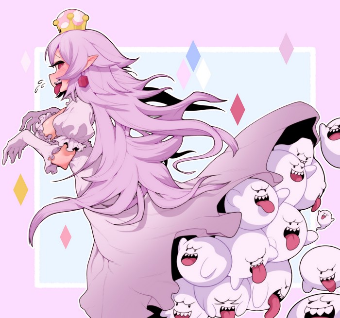 Booette and Boo Ghosts from Super Mario Bros.