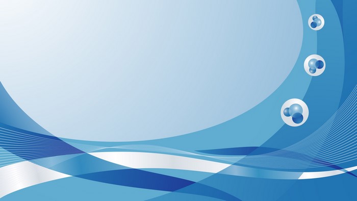 Abstract blue waves and molecular structures