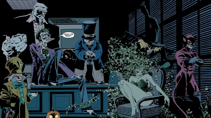 Villains from The Long Halloween