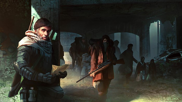 Concept art for XCOM 2 video game