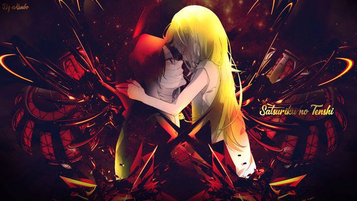 Rachel Gardner and Isaac Foster from Satsuriku no Tenshi