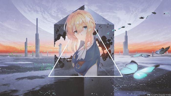 4K Violet Evergarden Anime
