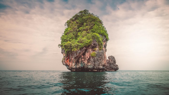 Island in the sea, Phi Phi Islands, Thailand