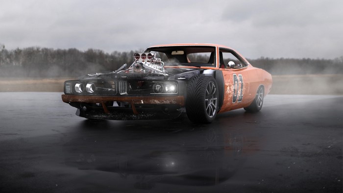 General Lee car by Rostislav Prokop