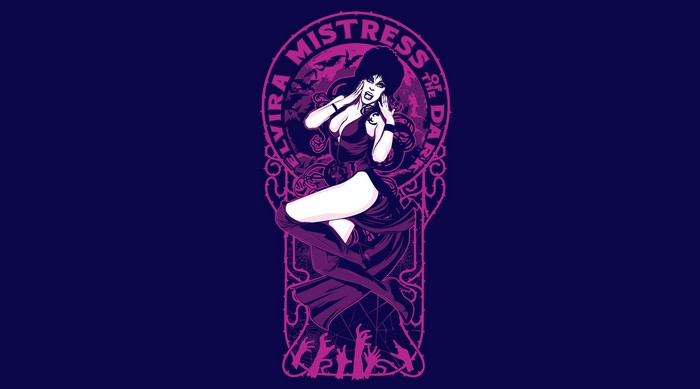Elvira Mistress of the Dark artwork
