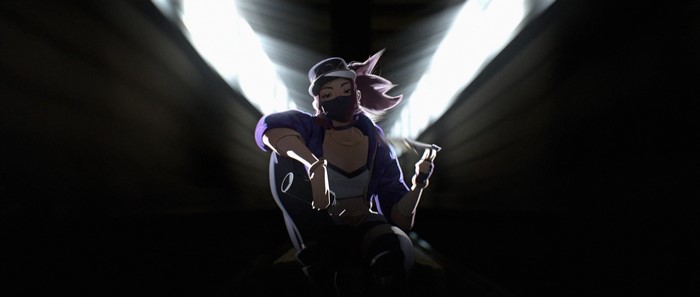 Akali from League of Legends K/DA