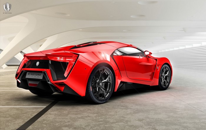 Red Lykan Hypersport by W Motors