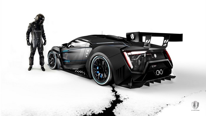 Benoit Fraylon and Lykan Hypersport car