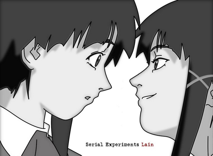 Portrait of Lain Iwakura from Serial Experiments Lain