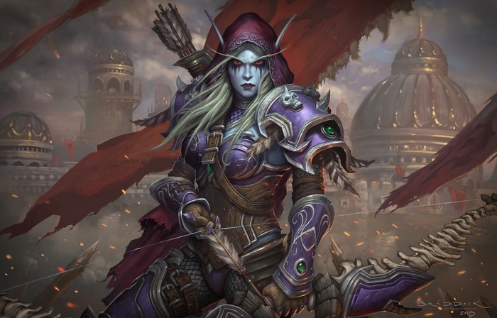 Sylvanas Windrunner from World of Warcraft by Eric Braddock