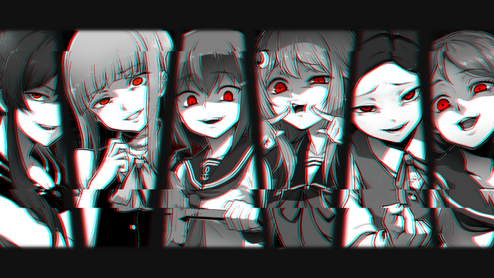 Kantai Collection Anime Girls in Monochrome
