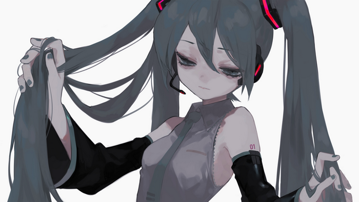 Hatsune Miku from Vocaloid