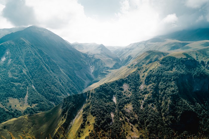 4K Georgia Mountains Landscape Photography