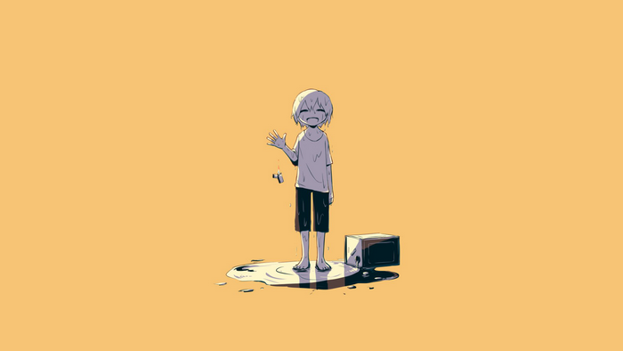 Minimalist Manga Drawing by Avogado6