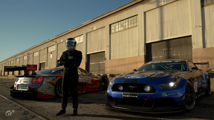 Gran Turismo Sport with Ford Mustang and Nissan GT-R