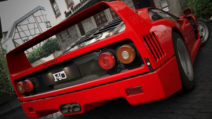 Ferrari F40 sports car