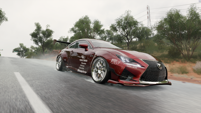 4K Widebody Lexus RC F in Forza Horizon 3
