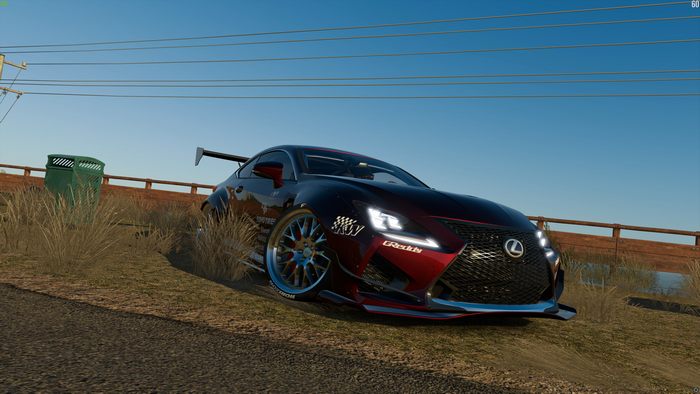 4K Lexus RC F Widebody from Forza Horizon 3