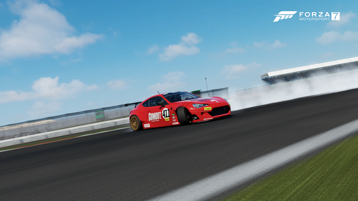 Red Subaru BRZ Drift Car in Forza Motorsport 7