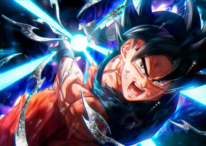 Son Goku Ultra Instinct Energy Burst