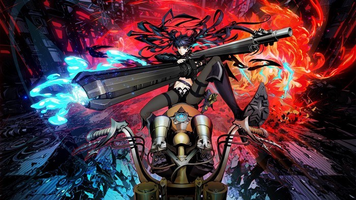 Black Rock Shooter with a large cannon