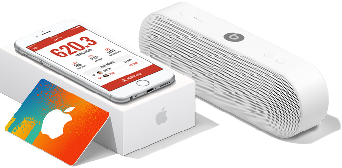 iPhone, Apple Gift Card, and Beats Speaker