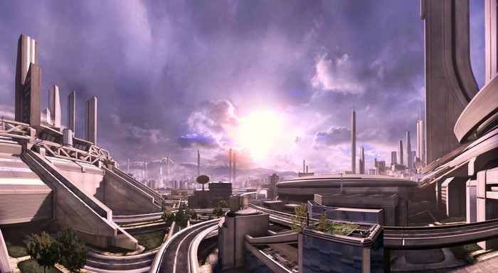 Citadel from Mass Effect science fiction space station